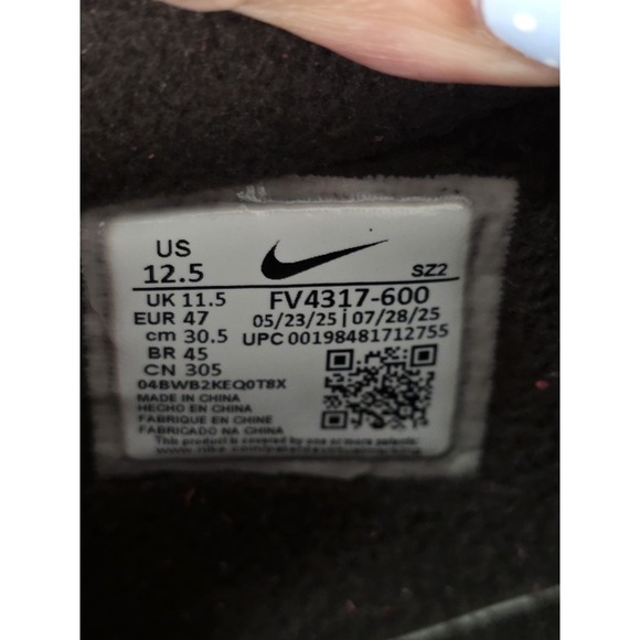 Nike ACG Izy Mens 12.5 Rush Pink Zip Slip On Shoes FV4317-600 main image 8